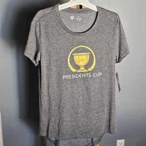 NWT Presidents Cup 2022 Gray T-Shirt Size Small